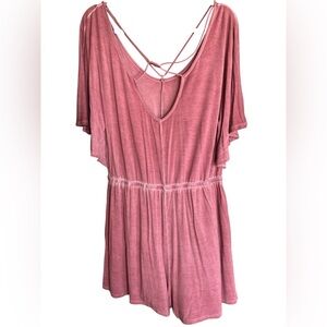 AMERICAN EAGLE OUTFITTERS - Rose Pink Romper